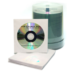 Pre Printed blank CDs in bulk<br>(100 per order)