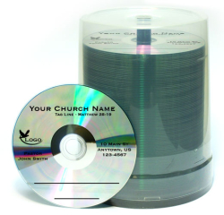 Pre Printed blank CDs in bulk - as low as $0.45 (CAD 0.45)<br>(100 per order)